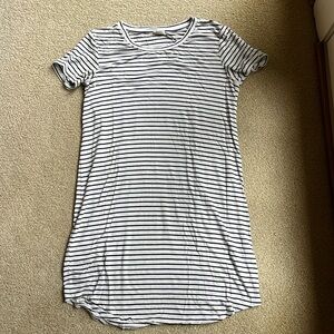 Garage Striped T-shirt Dress